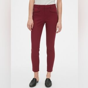 GAP Skinny Ankle Pants Size 14 Red Radish Burgundy Career Business Dreas Pants